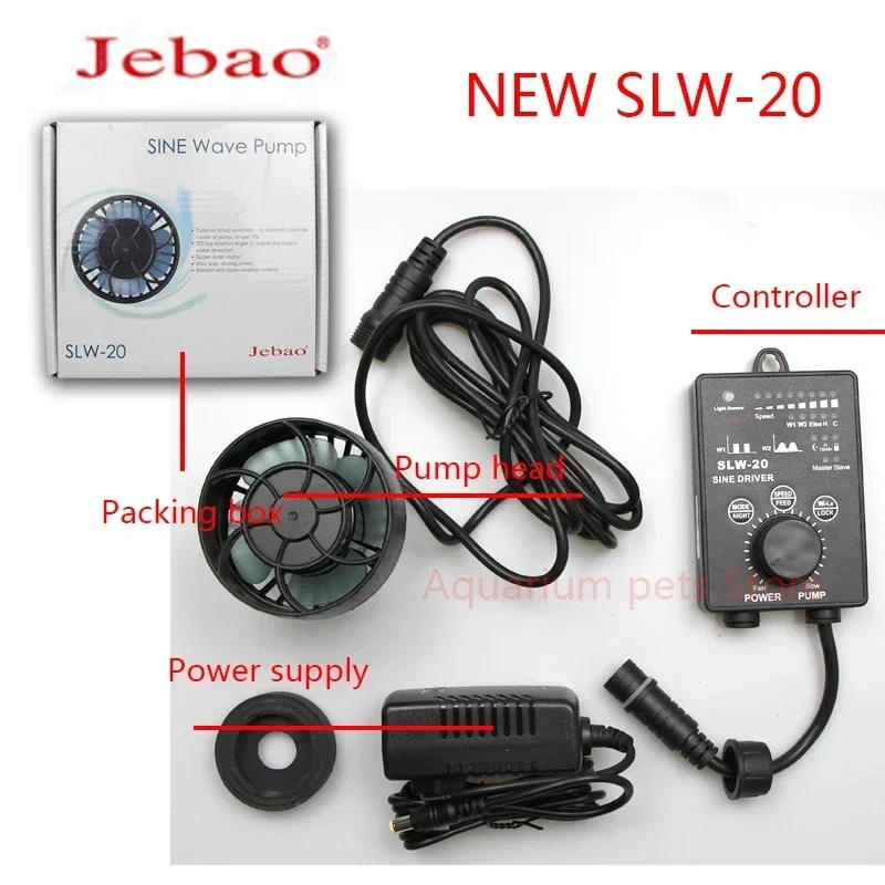 Aquarium Water Pump Water Pump Fish Tank Pump jebao SLW-3 SLW-5 SLW-10 SLW-20 SLW-30 fish tank mini wave pump sea tank aquarium intelligent surf pump flow frequency