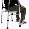 Disability Support Four-Legged Walker Cane Foldable Portable Enhanced Stability Walking Aid Disability Assistance 4