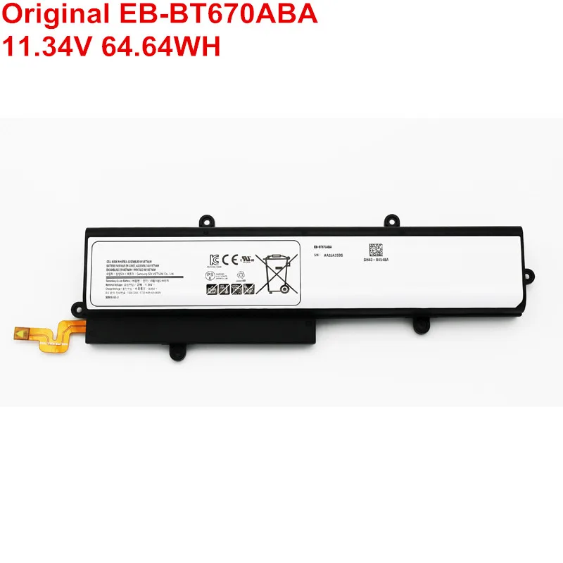

11.34V 64.64Wh 5700mAh EB-BT670ABA AA2J929BS Original Laptop Battery For Samsung Galaxy View 18.4" SM-T670 SM-T677A Series