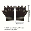 1Pair Magnetic Compression Arthritis Gloves - Wrist Brace & Anti-Slip Fingerless Hand Care Gloves For Women & Men 3