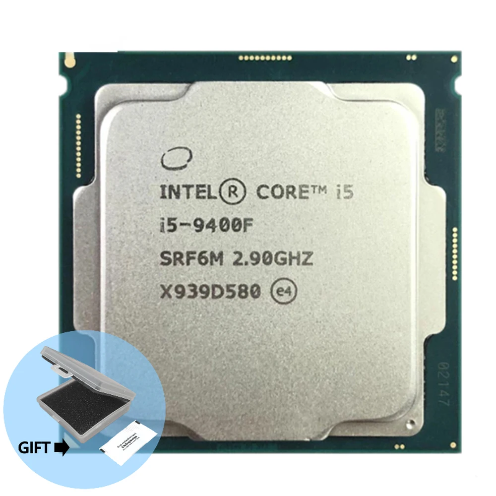 

Intel Core i5-9400F i5 9400F 2.9 GHz Six-Core Six-Thread CPU 65W 9M Processor LGA 1151