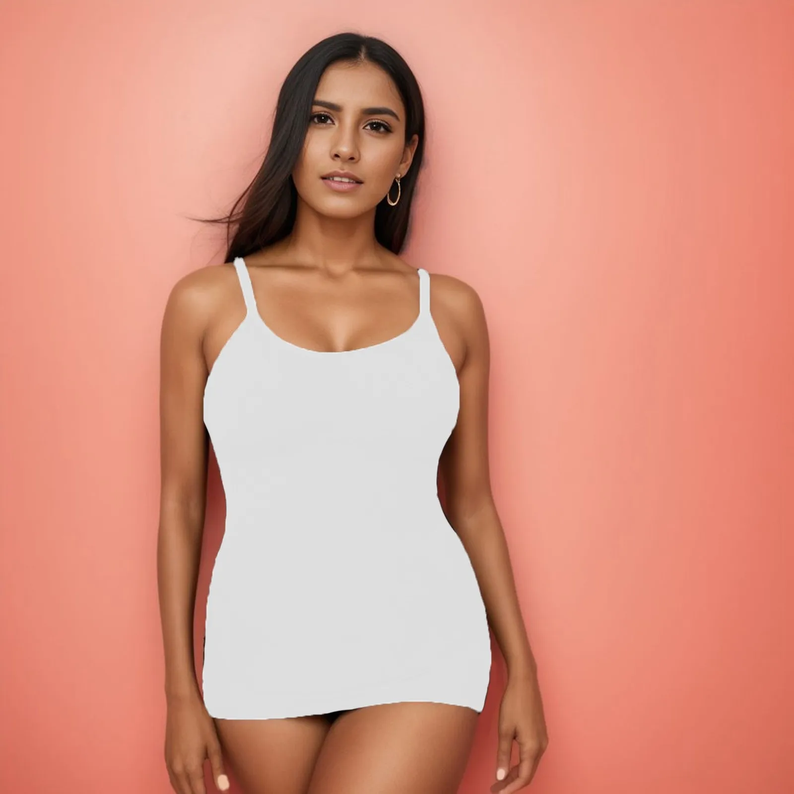 Women Tummy Control Shapewear Smooth Body Shaping Camisole Tank Tops Slimming Underwear Seamless Compression Body Shaper Vest