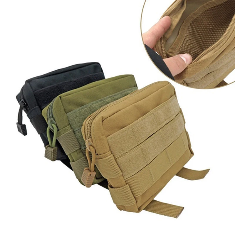 

Tactical Bag MOLLE Accessory EDC Utility Tools Pouch Outdoor Pocket Bags Military Waist Fanny Camping Army Bags Cell Phone Bag