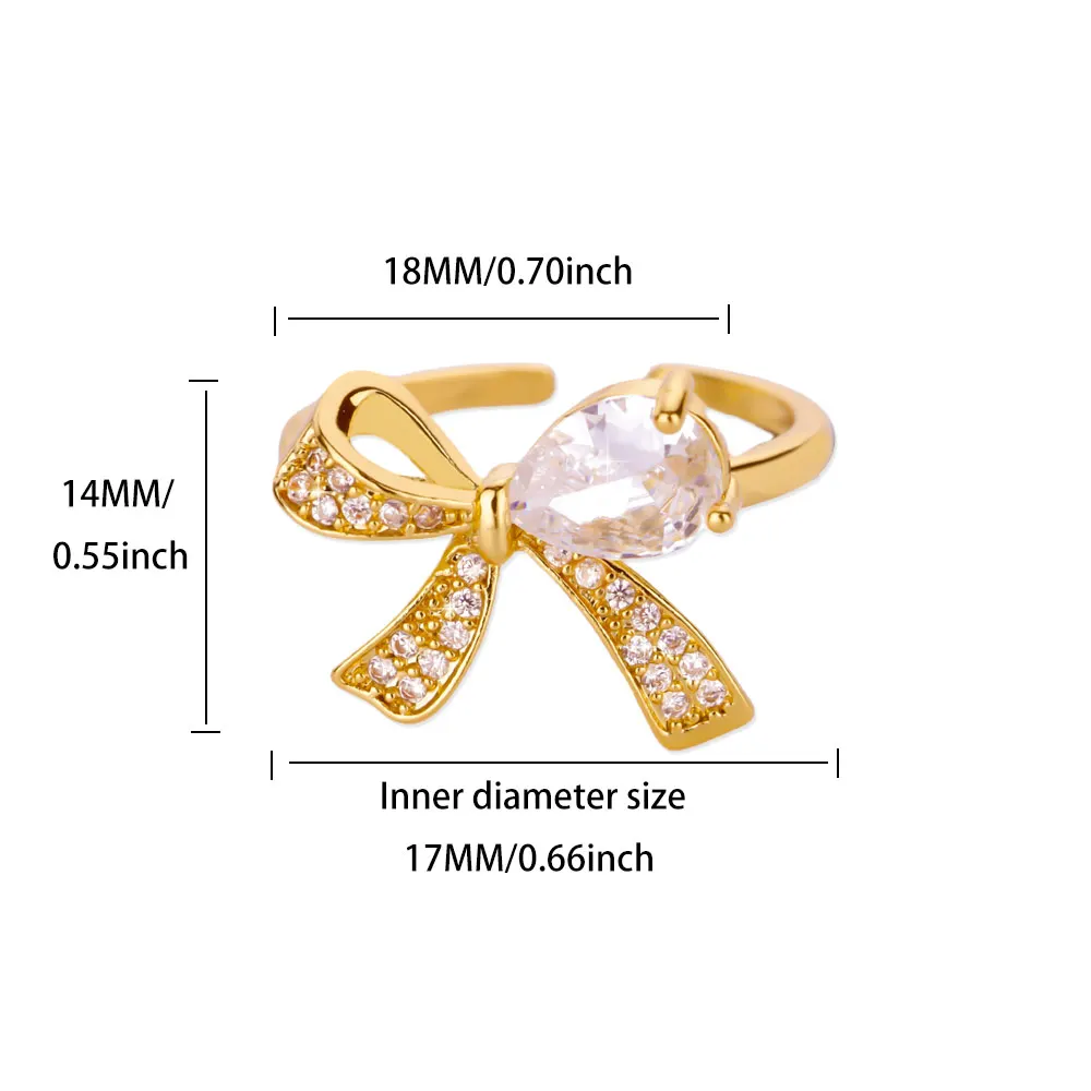 Zircon Rings Jewelry Anniversary