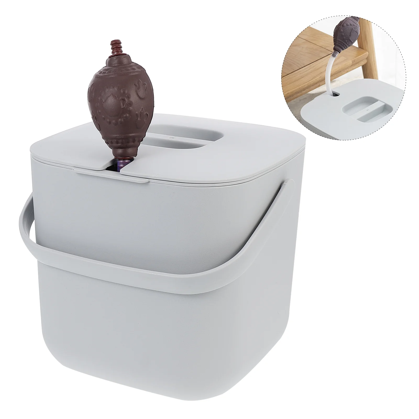 

1 Set Practical Tea Residue Filter Bucket Tea Infuser Bucket with Large Capacity