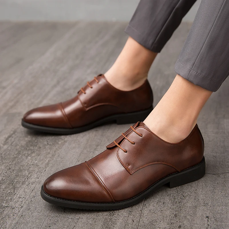 2022 Fashion Business Dress Men Shoes 
