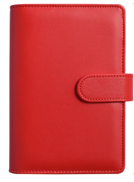 Colorful PU Leather Binder for Photocards and Planners