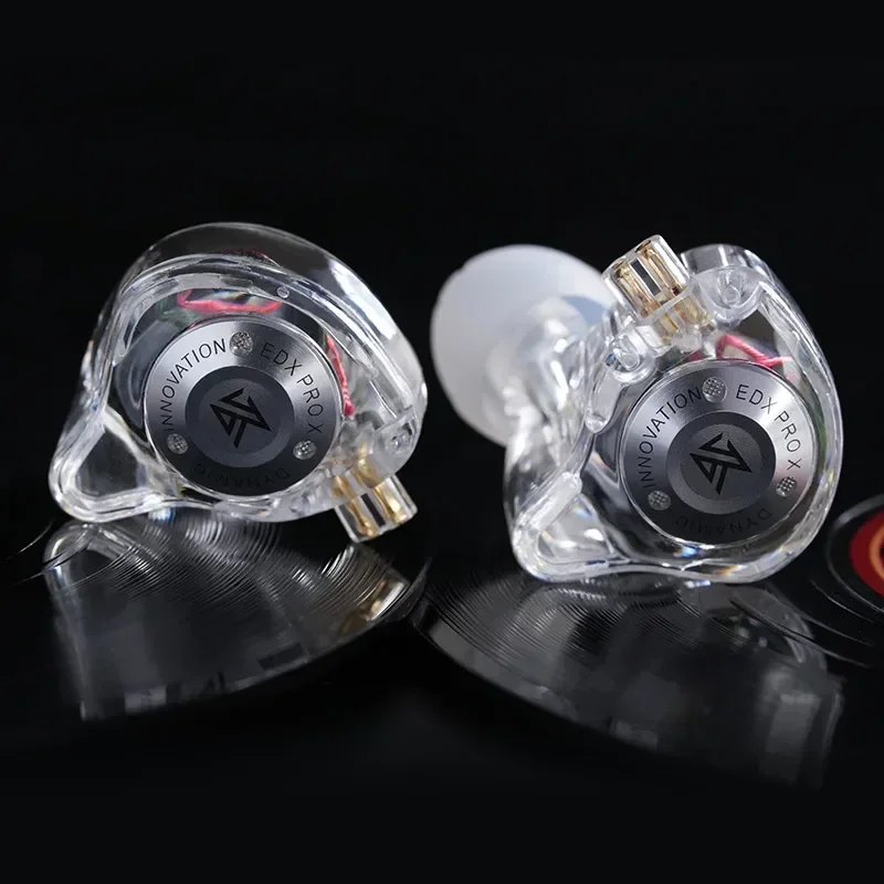KZ EDX PRO X High-Fidelity Bass Earbuds with Noise Cancelling and 2-PIN Cable