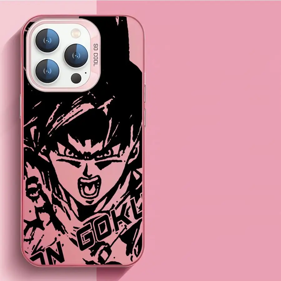 Comic D-Dragon B-Ball Son Goku Phone Case for iphone 16 pro max 11