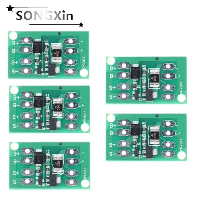 1-10P Automatic Solar Panel Battery Charger Board Night Light LED Lamp Control Switch Battery Charger Charging Controller Module 4