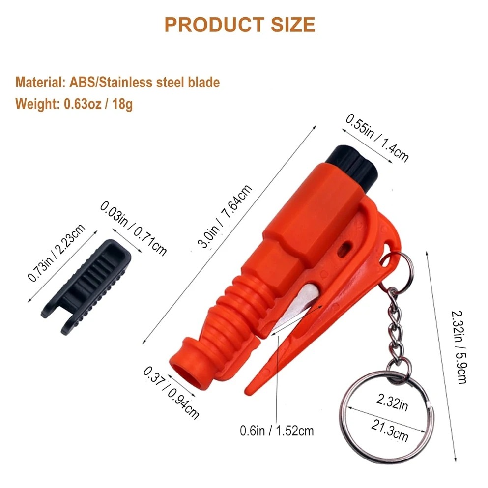 Safety Hammer with Rescue Whistle 2