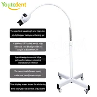 40W équipement de laboratoire dentaire lampe de blanchiment des dents 8 LED 1 couleur/3 couleur ampoule dentisterie accélérateur de blanchiment des dents 3