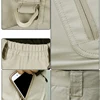 Cargo Shorts Men Summer Tactical Pants Quick Dry Short Trousers Male Hiking Hunting Pant Multi-Pocket Knee Length Men's Trousers 5