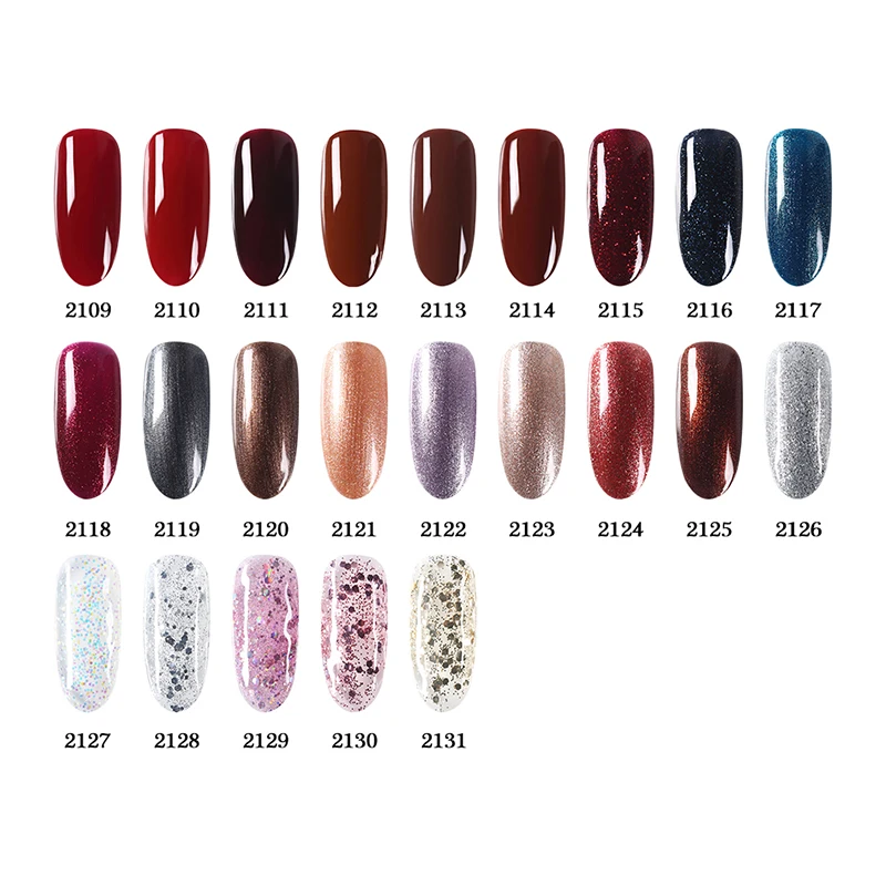 Nail gel polish 131 colors 15ml bottle
