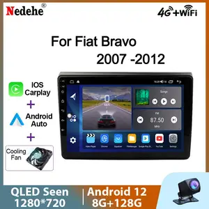 Autoradio Alkadyn GPS Fiat Bravo 2007-2014 Android 10.0