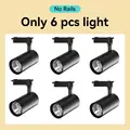 no rails black 6PCS