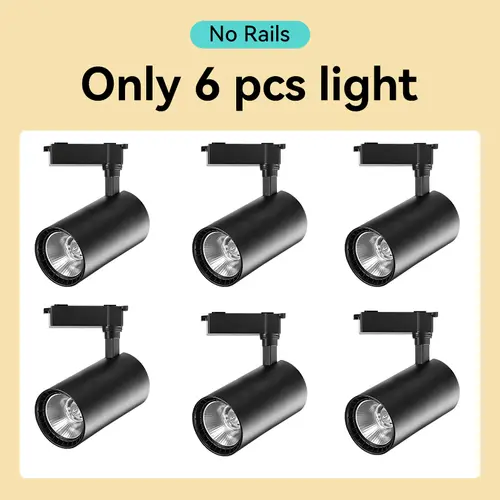 Led Track Light Set Ceiling Lamps Rail Lighting 220V Led Track Lamp Rail Light Spot Light Led Lights for Kitchen Shop Store Home - Image 10