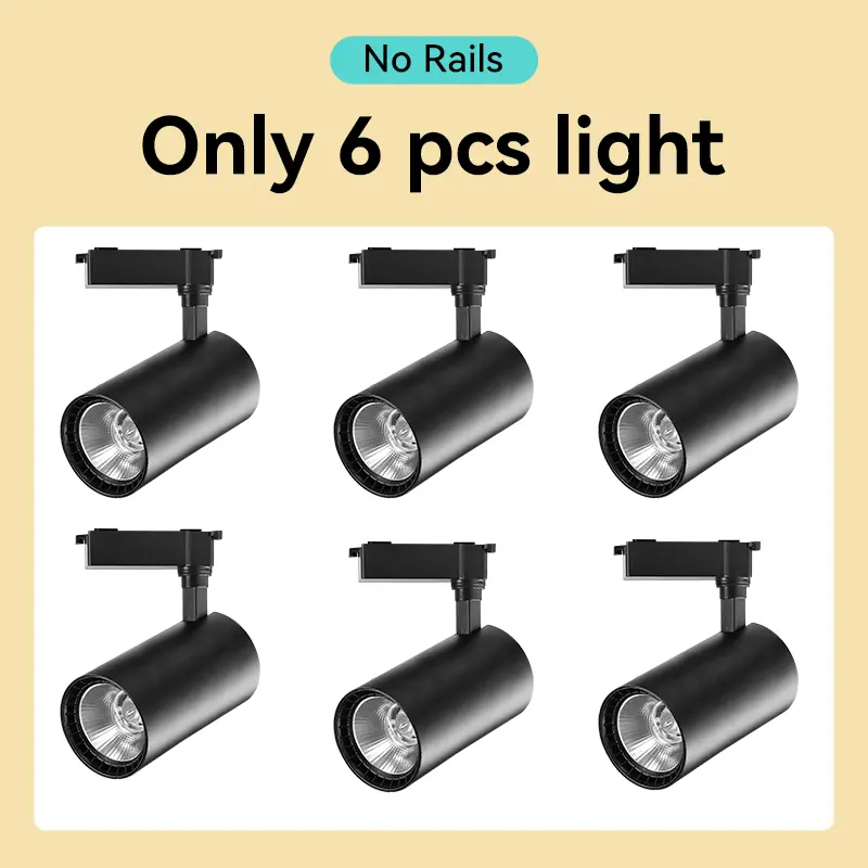 Led Track Light Set Ceiling Lamps Rail Lighting 220V Led Track Lamp Rail Light Spot Light Led Lights for Kitchen Shop Store Home - Image 10