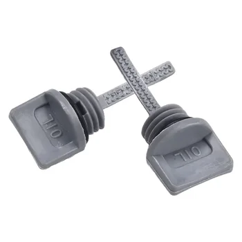 Tappo di riempimento olio di ricambio 2 pezzi Kit di accessori Set di parti di ricambio per tosaerba Astina di livello GX120 GX140 GX160 GX200