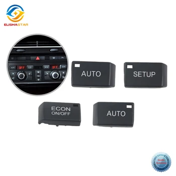 Pulsante del Pannello di Controllo Climatizzazione MMI, Interruttore Multimediale, Pulsante di Configurazione Auto Econ per Audi A6 C6 2005-2010