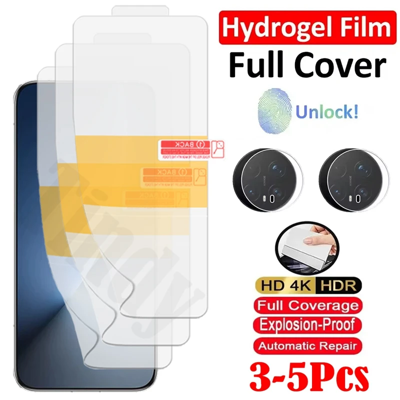 Ultra-Clear Hydrogel Screen & Camera Protector Film