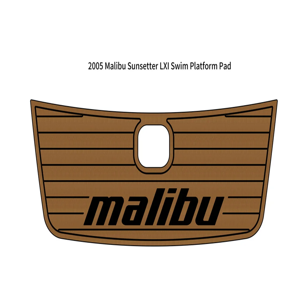 

Quality 2005 Malibu Sunsetter LXI Swim Platform Pad Boat EVA FoamTeak Deck Floor Mat