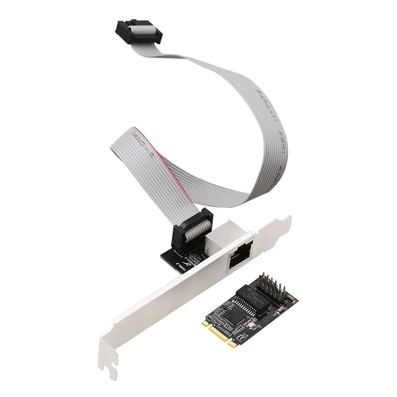 Adaptador de Rede Ethernet Industrial M.2 2.5g Gigabit Nic Chave 2500m Chave b e m Chip I226 - Imagem 3