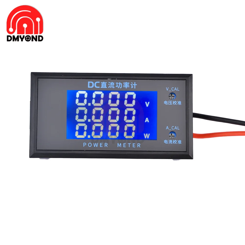 Power Meter DC 812V 10A LCD Backlight 4bit Highprecision Voltage