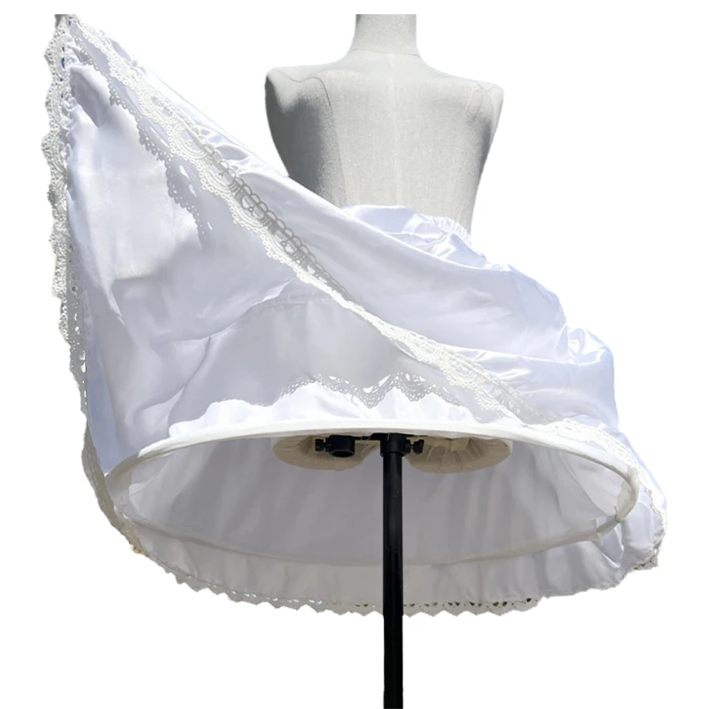Petticoat Fluffy Lolita Skirt Support Boneless Soft Underskirt Dress Accessory 50CM Girl Japan Lolita Costume Adjustable