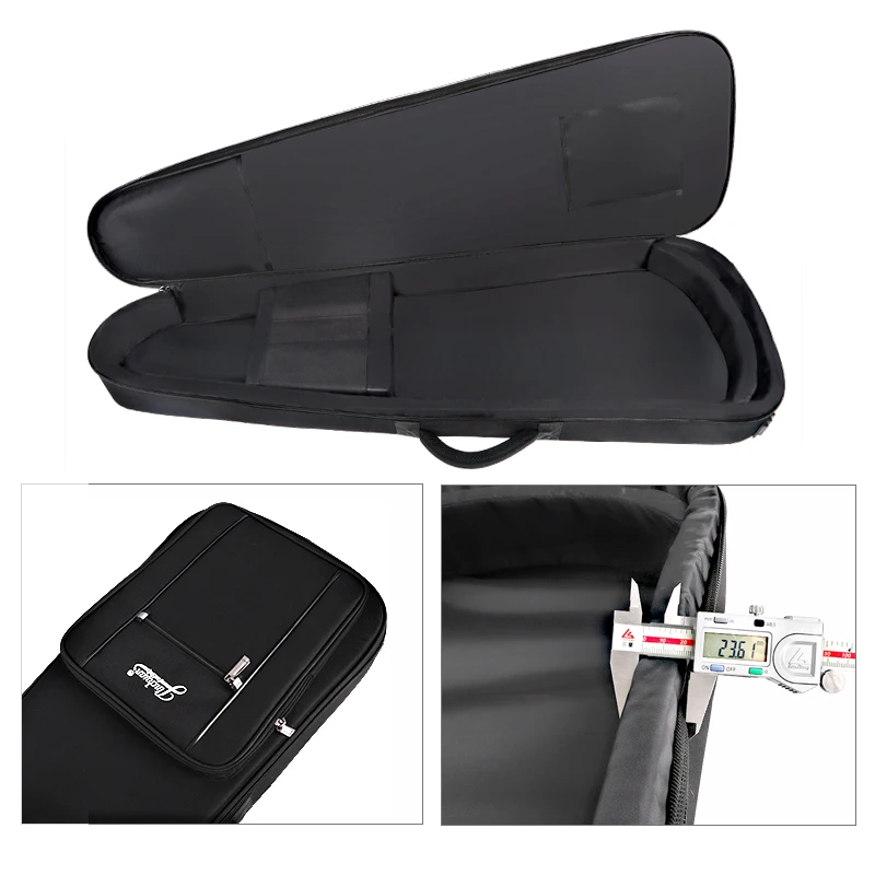 Electric Guitar Bag Case Thicken 23mm Waterproof 40 41 In Electric Bass Folk Balladry Acoustic Classical Backpack Carry Gig guitar bag electric bass bag