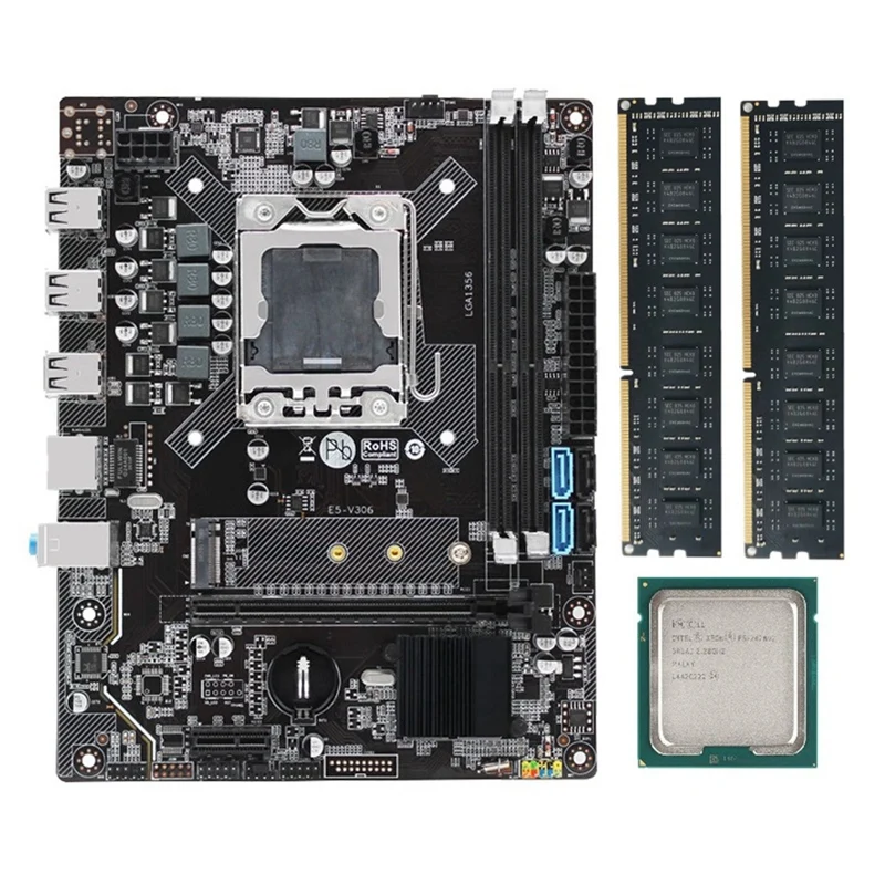 Ryzen 5500 X79 Motherboard, LGA 1356 Motherboard For Intel E5