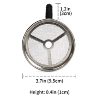 Hookah Grid Heat Management Shisha Narguile Hookahs Sheesha Cachimbas Screen Heat Manager Grill with Handle 2