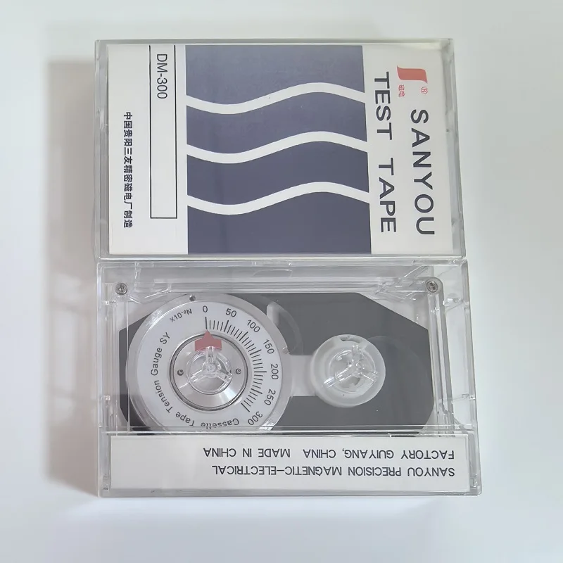 TEST TAPE SANYOU DM-300 Measures forward driving power without being affected by tape guide or head in forward play mode