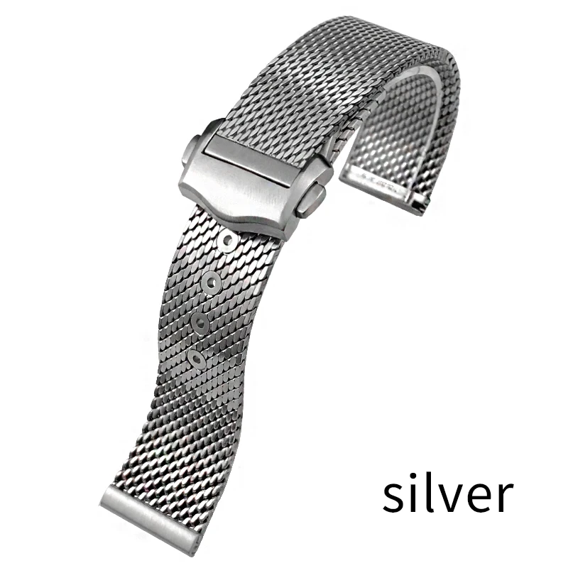 日*没様 OMEGA チタン メッシュバンド 19mm 20mm 007エディシ Amazon.com: KLVN Solid Titanium Alloy 19mm 20mm Watchband for