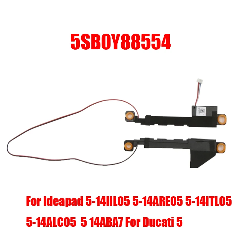 

Laptop Speaker For Lenovo For Ideapad 5-14IIL05 5-14ARE05 5-14ITL05 5-14ALC05 5 14ABA7 For Ducati 5 5SB0Y88554 81YH L+R New