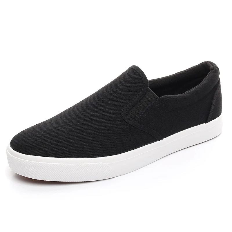 New Canvas Driving Shoes Men Green Black Yellow White Vulcanized Lazy Canvas Shoes Mens Designer Sneakers Fashion Men 4