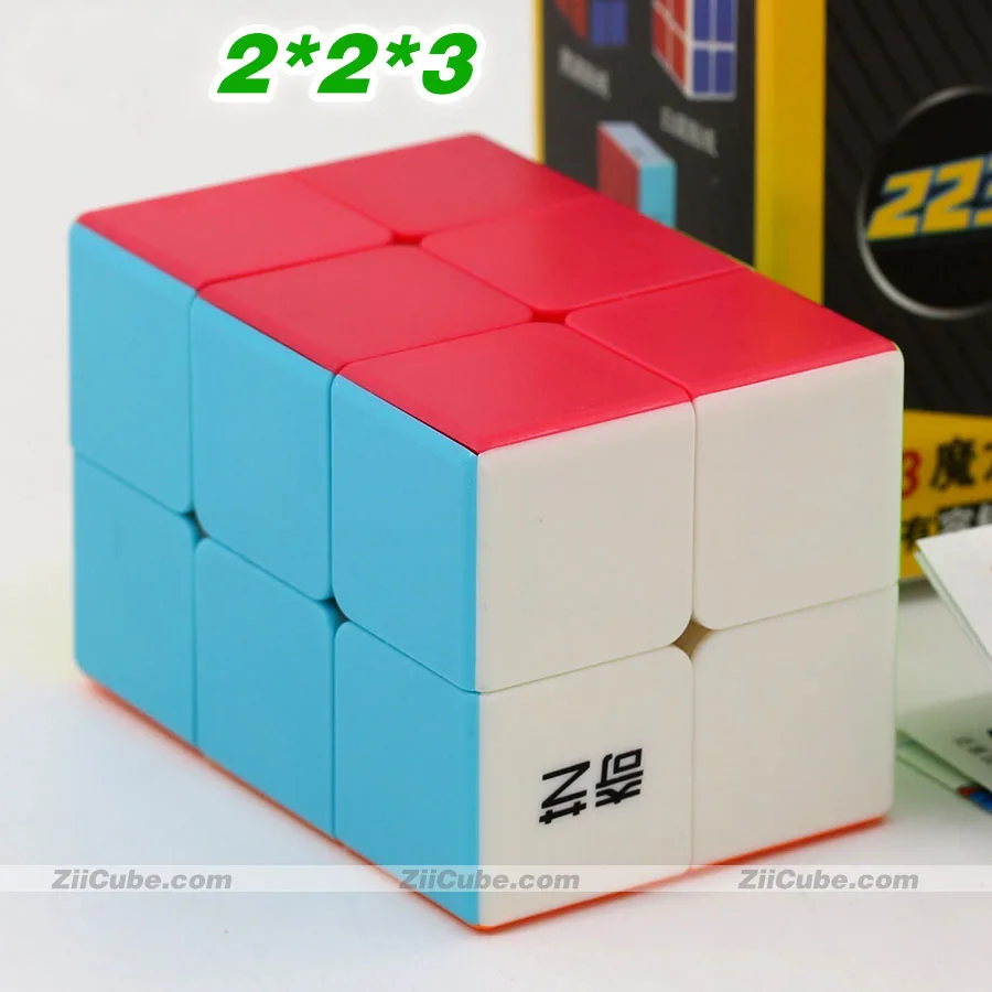 QiYi XMD Puzzle 2X2X3  Magic Cube 223  Stickerless Professional Educational Toys Game Logic Figet Game Magico Cubo Easy Learning