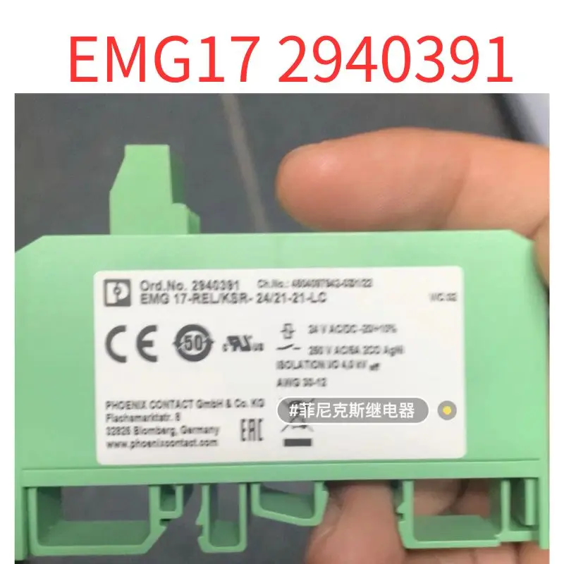 

Brand New Relay EMG17 2940391 EMG 17-REL/KSR-24/21-21-LC