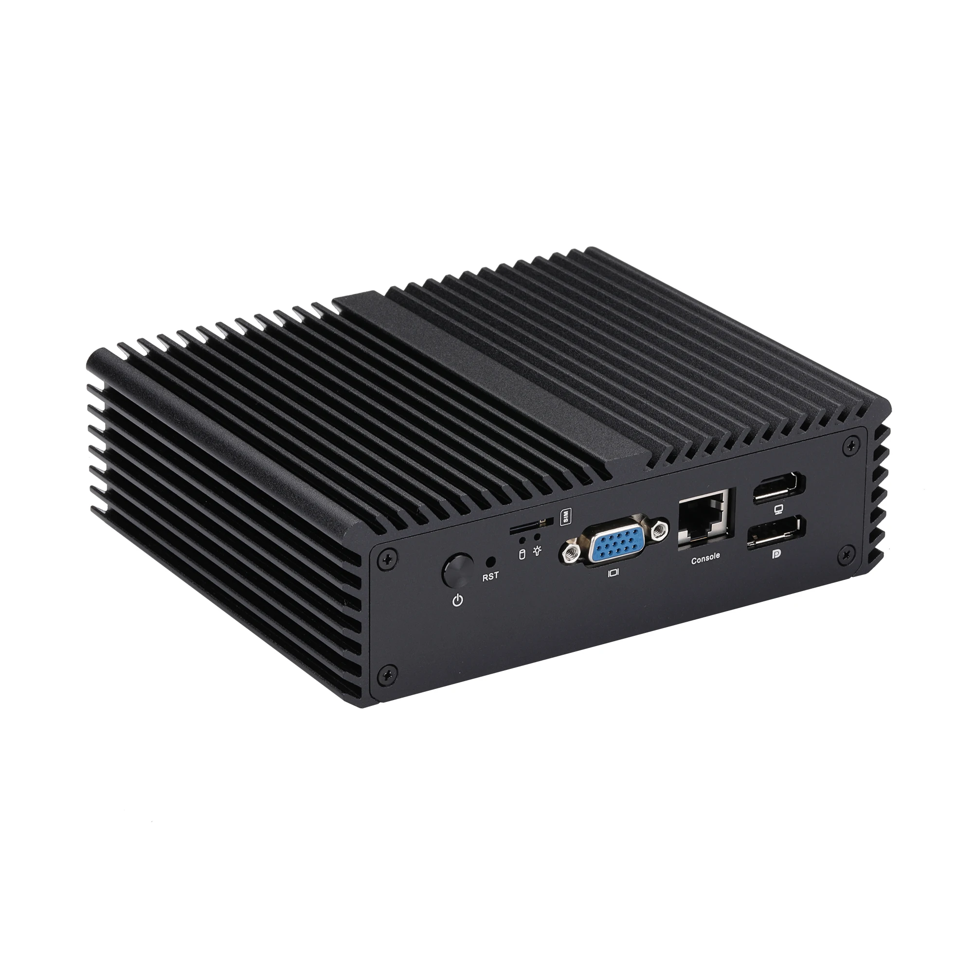 Kansung K10821G5 Mini PC Fanless Computer Elkhart Lake Celeron J6412 Quad Core with 5x2.5 Gigabit Intel LAN Firewall Router 4