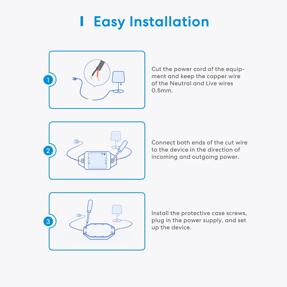 Interruttore WiFi Smart Meross - Compatibile Con HomeKit, Alexa, Google Home, Controllo Vocale E App, Timer, Per Lampade E Elettrodomestici - Foto 11