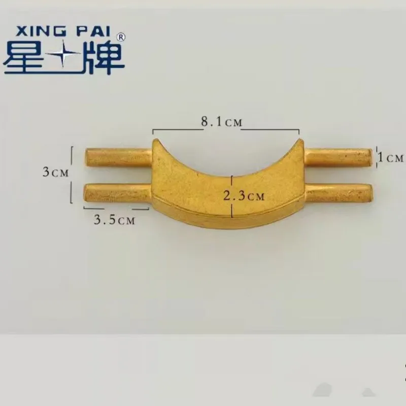 Xingpai Billiard Table Corner Hardware 6 pcs / Set 4 Corner+2 Middle Copper