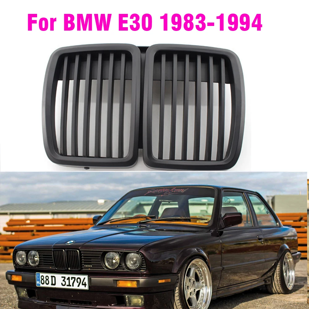 Upgrade Design Sport Kühlergrill / Nieren für BMW 3er E30 87-94