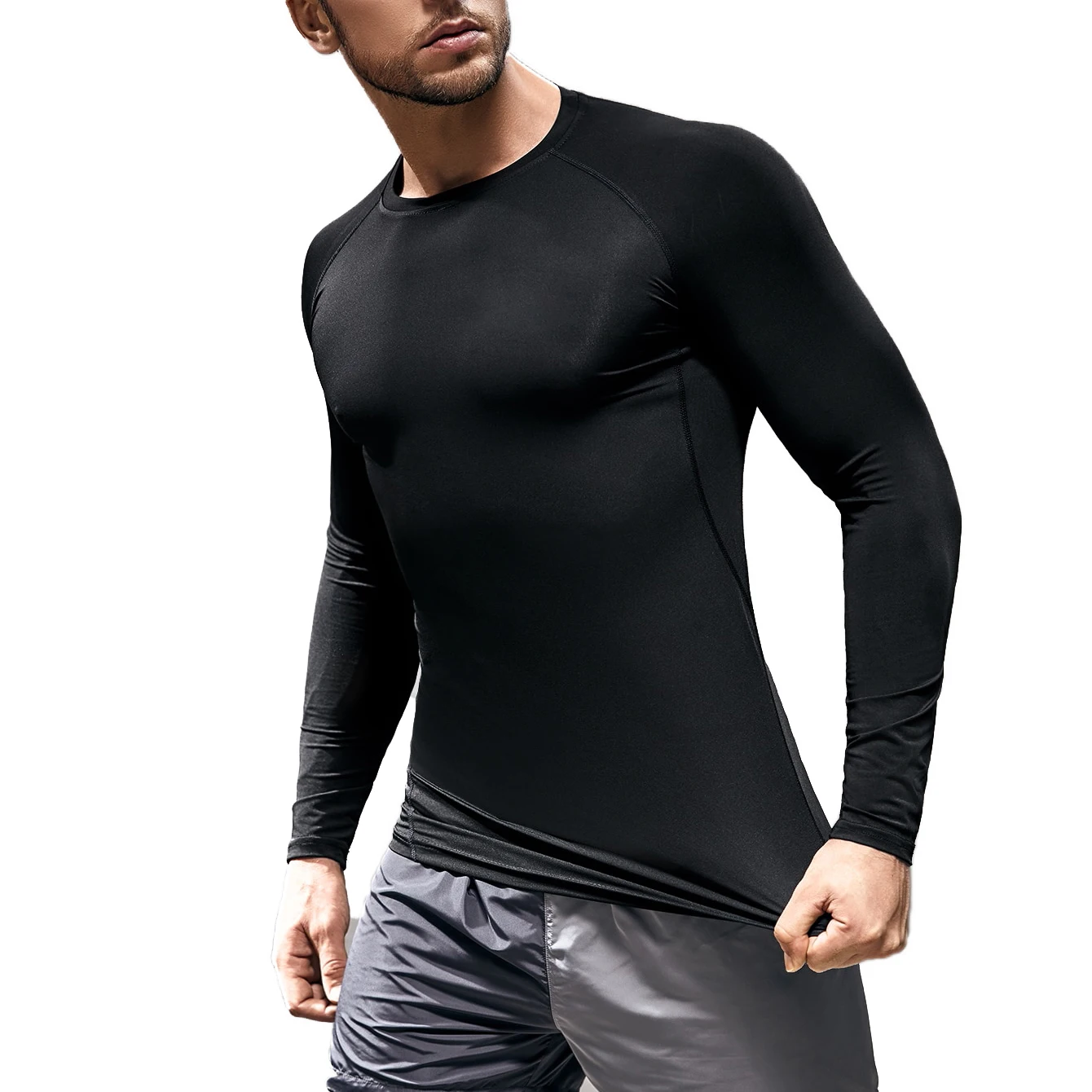 Men Compression Shirt - Quick Dry Sport T Shirt | Short Sleeve Fitness Tee