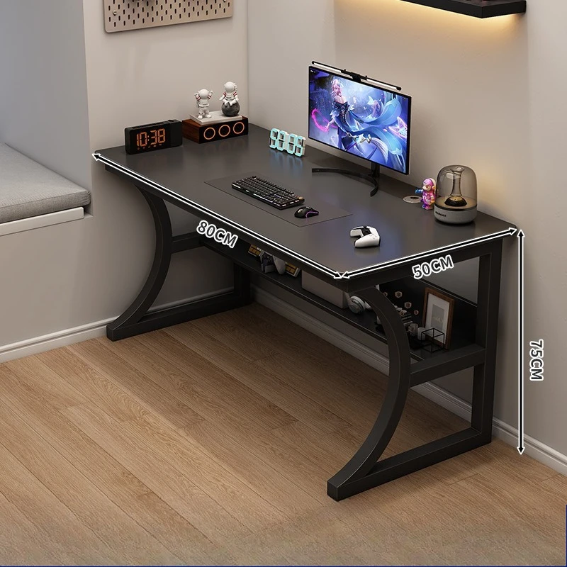 مكتب ألعاب مريح رف تخزين قابل للتعديل