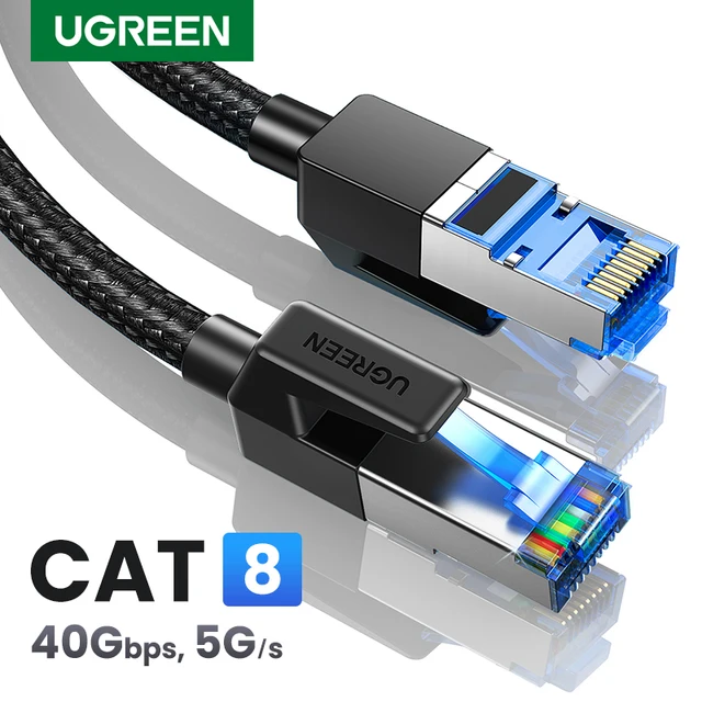 UGREEN 이더넷 케이블 CAT8: 40Gbps 속도를 경험하는 네트워킹 솔루션