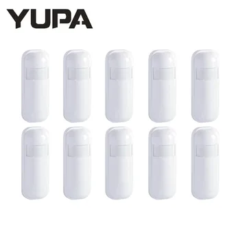 YUPA 무선 433MHz EV1527 적외선 PIR 센서 고품질 모션 탐지기 PG-103 105 106 107 홈 보안 경보 시스템