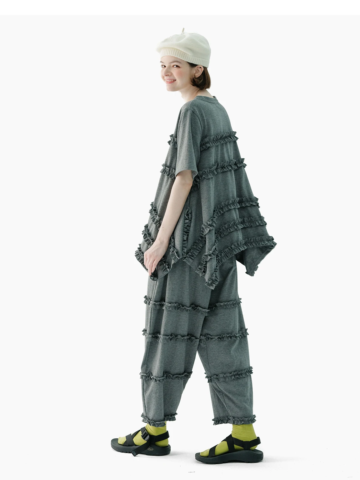 Floral Knit Lace Pants