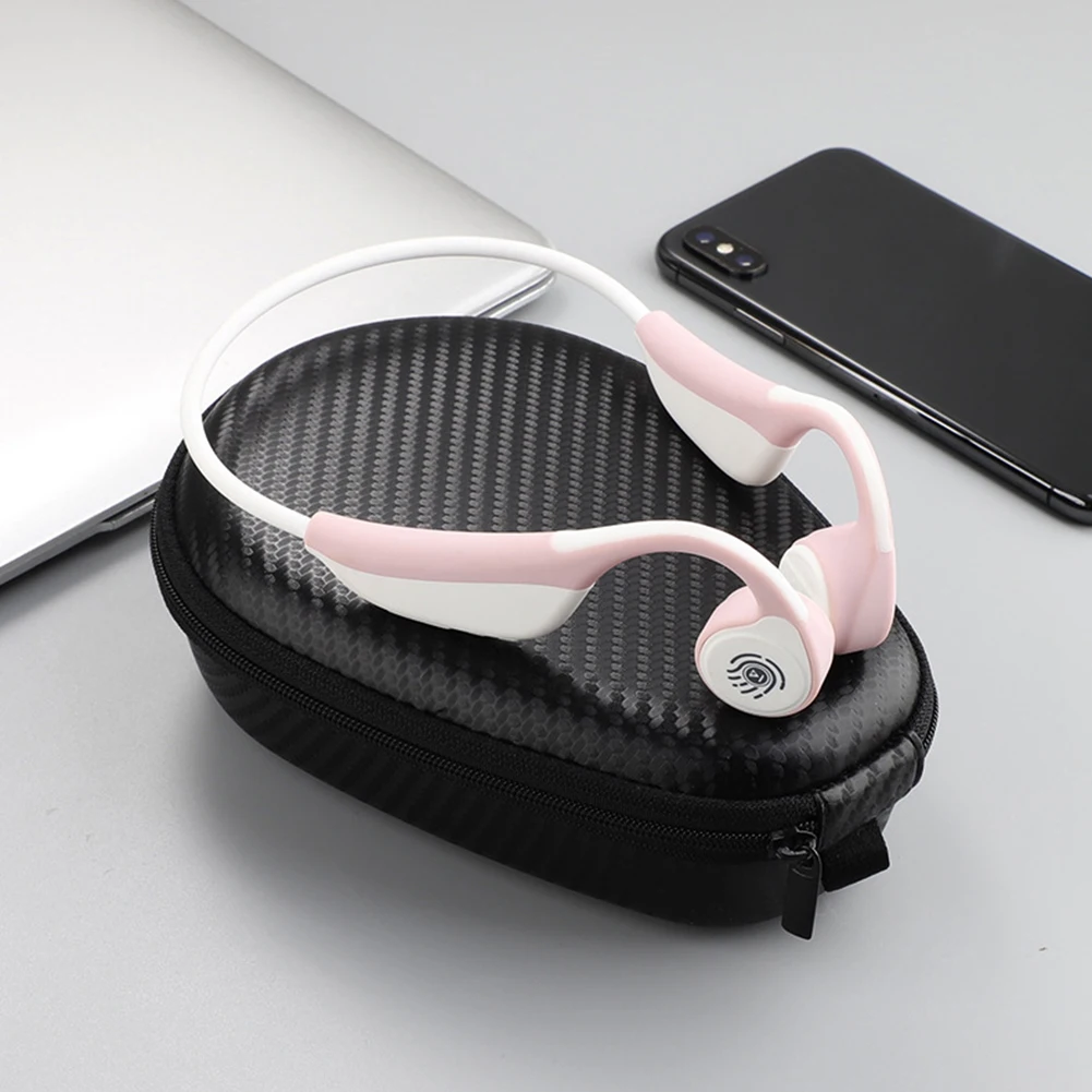 Bone Conduction Headphones Case Storage Bag Pouch Protective Case Charger Data Cable Storage Bag For Aftershokz AS800 AS600 Kit