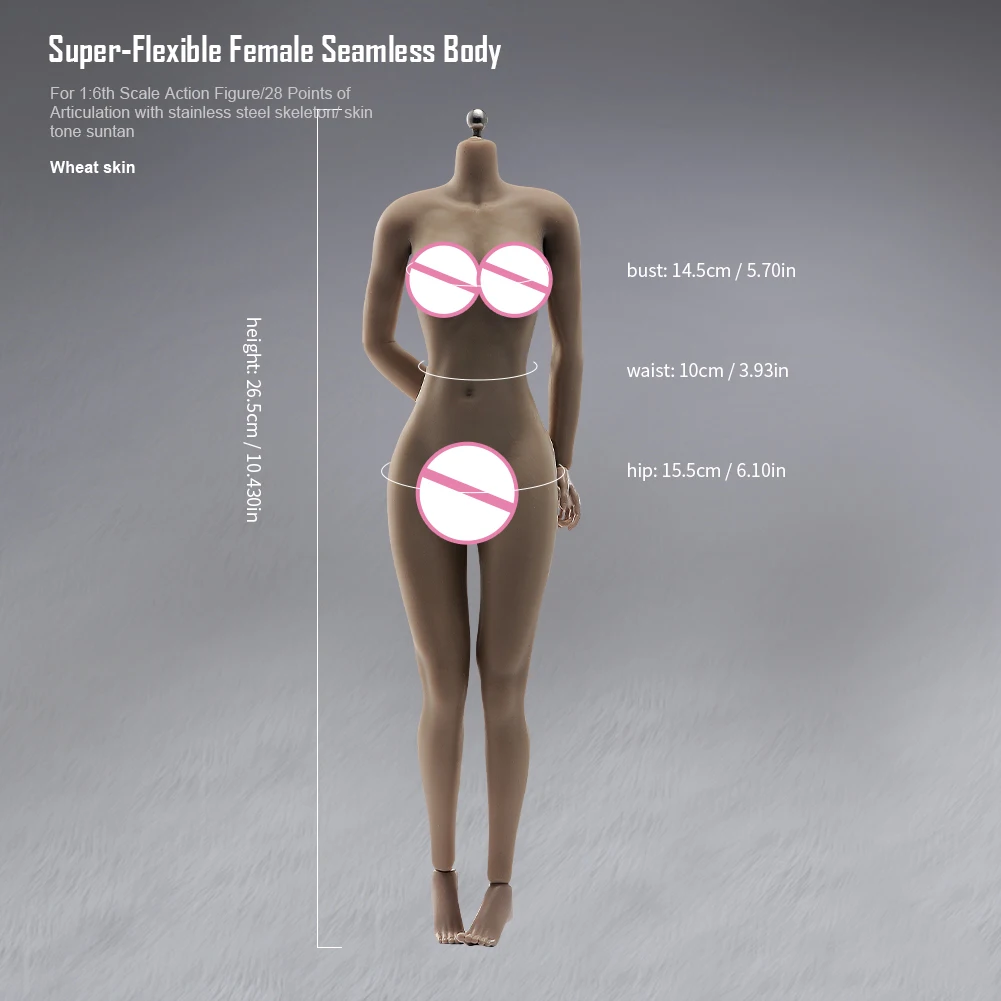 シームレスカスタムフィギュア VTOYS×BMS 1/12スケール可動フィギュア素体 ONE(ワン) VB003