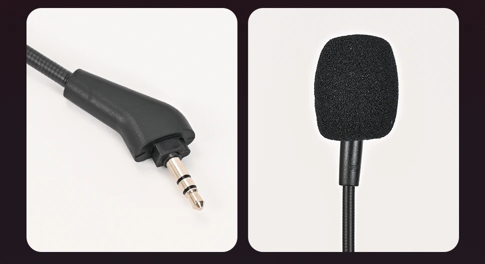 HS70 Pro Mic Replacement for Corsair HS50 HS60 HS70 Gaming Headset Detachable Microphone on PS5, PS4, PC, Xbox Noise Cancelling